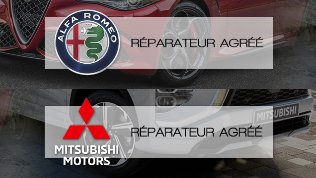 Groupe Aubert - R�parateur Agr�� Alfa Romeo - Mitsubishi