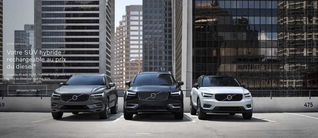 VOLVO SUV hybride au prix du diesel